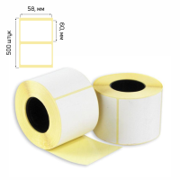 Термоэтикетка 58*60/500